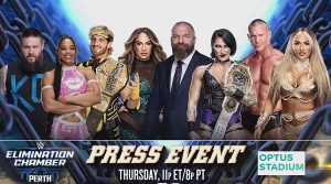 PrePress Conference WWE Elimination Chamber 2024 Event Live 2 22