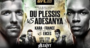 UFC 305 du Plessis vs. Adesanya